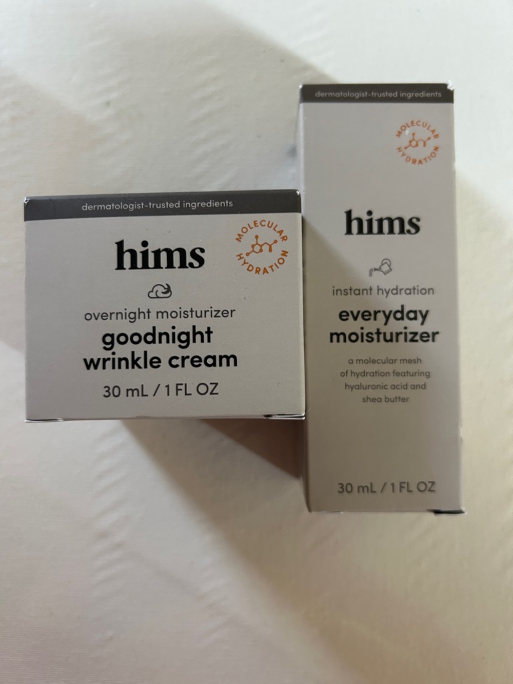 2x Hims Everyday & Goodnight Moisturizer Set